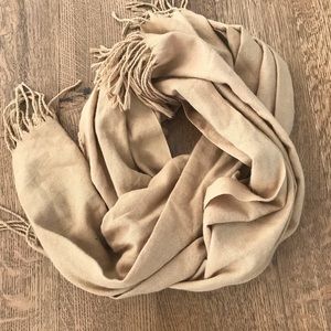 Beige scarf